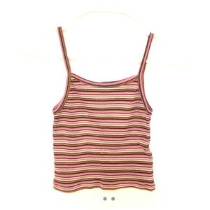 brandy melville striped tank top